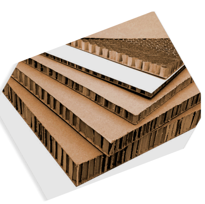 Cartón tipo panal / estructura hexagonal - Foto 1